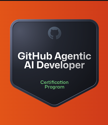 GitHub Agentic AI Developer Badge